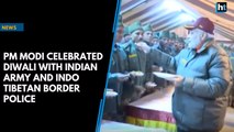 PM Modi celebrated Diwali with Indian Army and Indo Tibetan Border Police