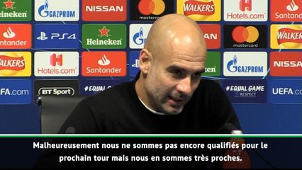 Groupe F - Guardiola : "Quel performance incroyable !"