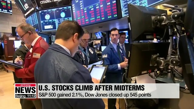 S&P 500 and Dow surge in best rally after midterm elections since 1982