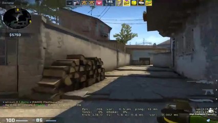 This was probably one of the unluckiest s1mple rounds ever