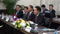 Dışişleri Bakanı Çavuşoğlu, Laos Dışişleri Bakanı Kommasith ile görüştü - LAOS
