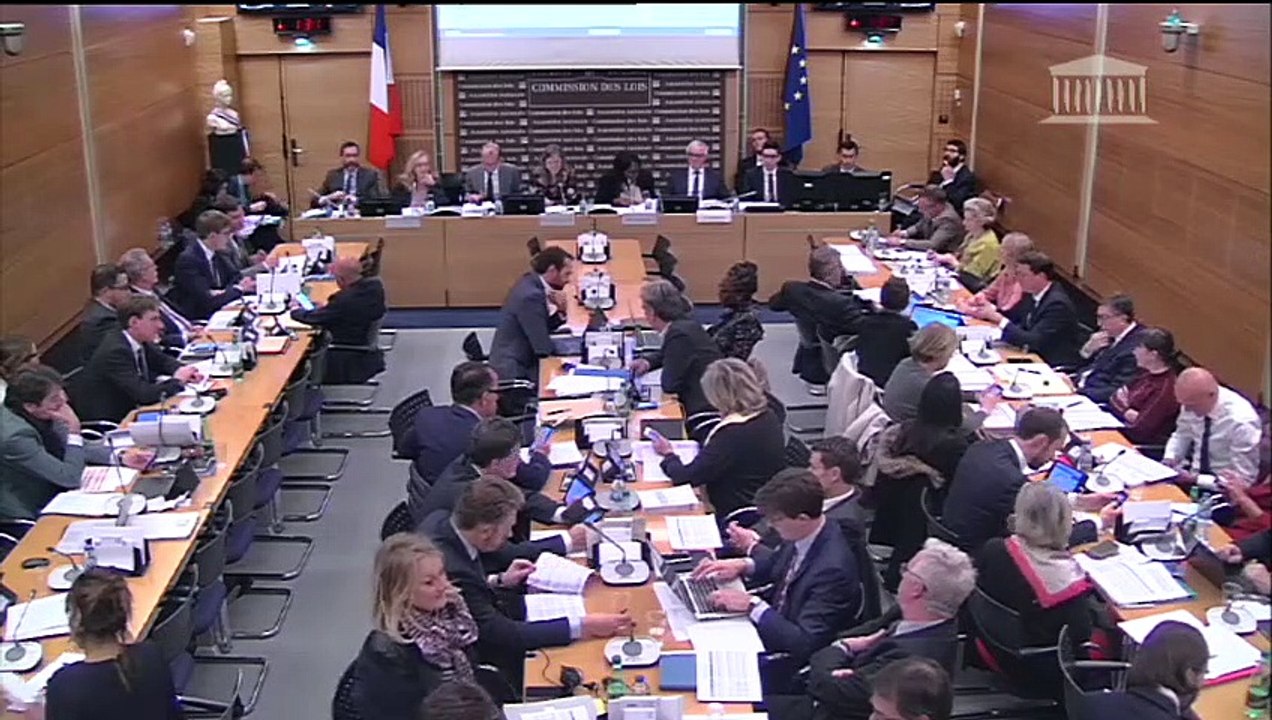 Commission des lois : Projets de loi de programmation 2018-2022 et de réforme pour la Justice  - Mercredi 7 novembre 2018