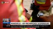 Marseille: Les recherches brutalement suspendues cette nuit le temps de détruire deux immeubles voisins