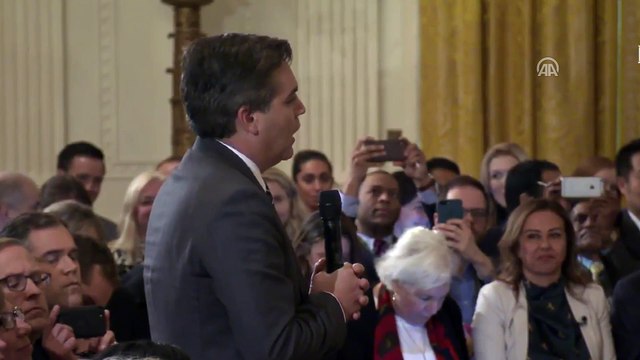 Beyaz Saray, CNN muhabirinin basın kartını askıya aldı - WASHINGTON