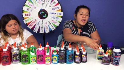 MYSTERY WHEEL OF MIXED UP FUN SLIME CHALLENGE