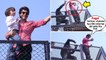 SRK Almost Falls From Mannat While Celebrating His 53rd Birthday With Fans Outside House