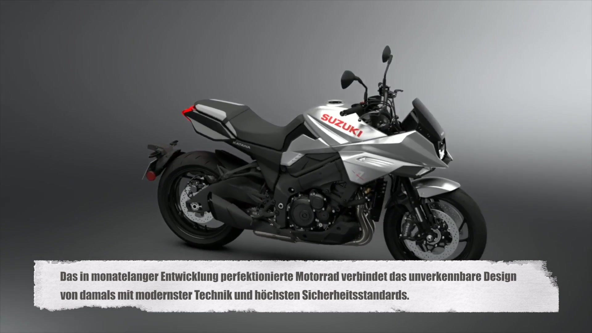 ⁣Suzuki Katana Motor