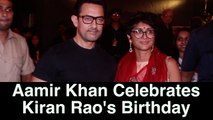 Aamir Khan Celebrates Diwali and Wifey Kiran Rao's Birthday @ Prithvi festival | Thug Of Hindustan