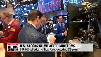 S&P 500 and Dow surge in best rally after midterm elections since 1982
