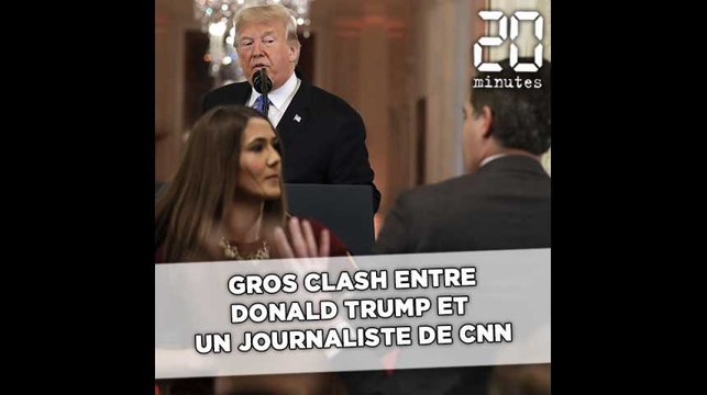 Gros clash entre Trump et un journaliste de CNN