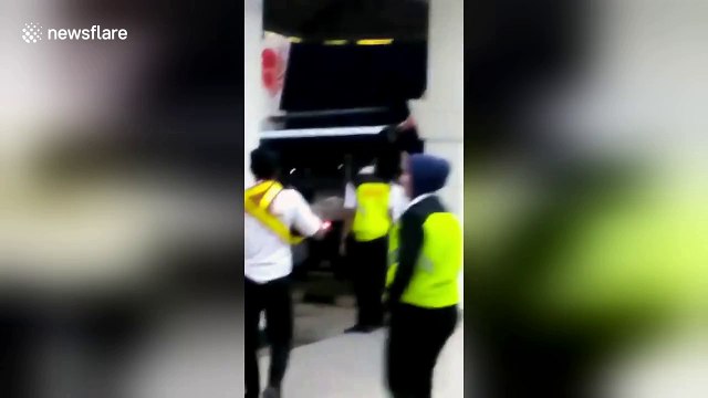 Lion Air plane smashes into electricity pole a week after deadly Indonesia crash