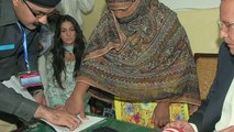 Pakistani Christian woman Asia Bibi leaves jail