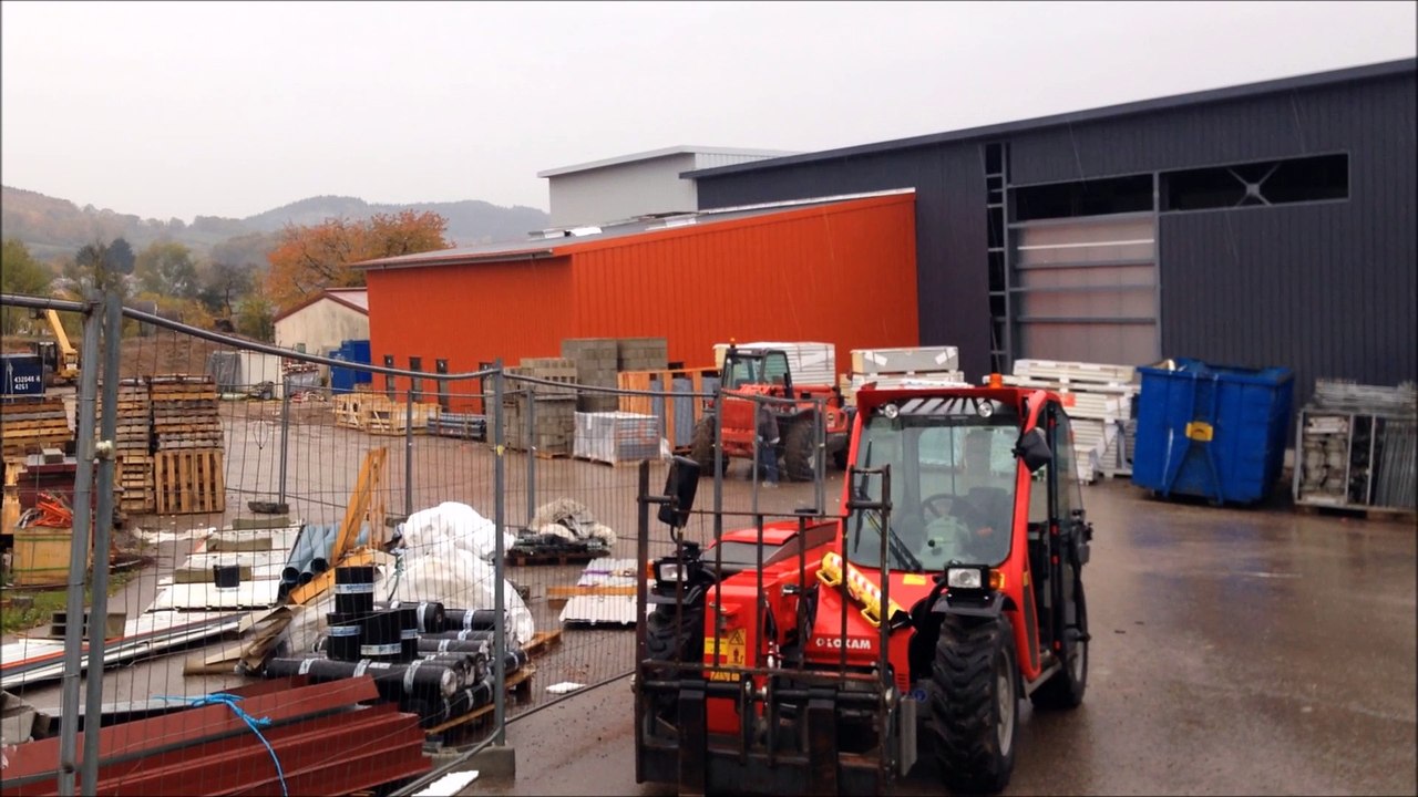 Abattoir d'Autun : visite de chantier