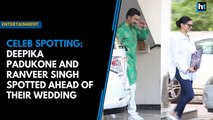 Deepika Padukone and Ranveer Singh spotted ahead of their wedding