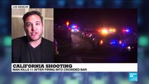 California shooting: man kills 11 after firing into crowded bar