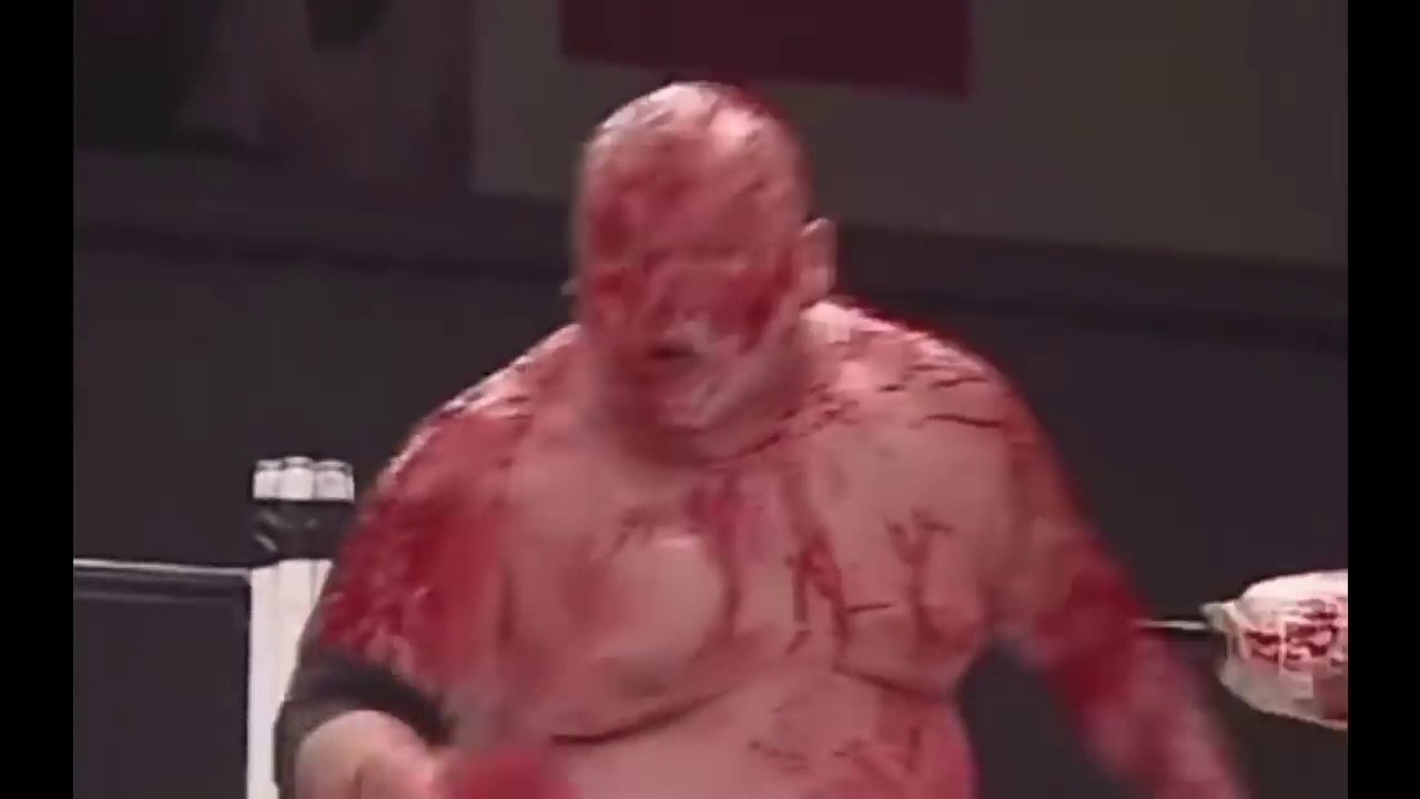world bloodiest match in the world BJW Abdullah Kobayashi vs Shuji Ishikawa