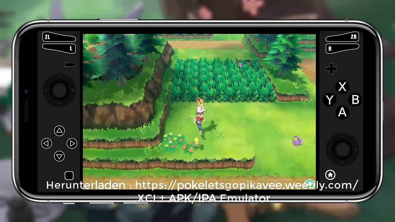 Pokemon Let's Go Evoli für iOS Herunterladen IPA