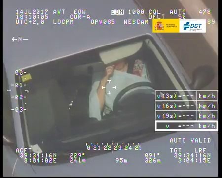 VÍDEO: ¡Increíble! Pegasus lo ve todo, mira lo que hace esta conductora al volante