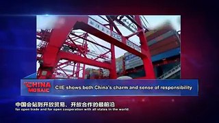 #CIIE shows both China’s charm and sense of responsibility. #VideofromChina #ChinaMosaic
