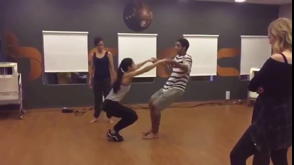 Katrina Kaif's Dance Training Video With Choreographer -