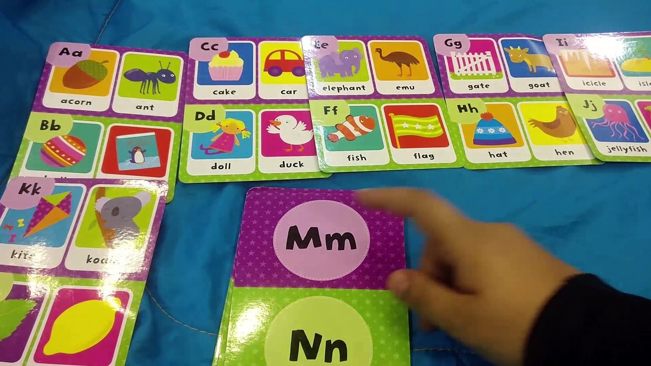 Learning Alphabets for Kids through cards
