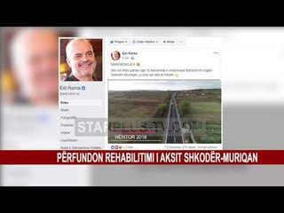 PËRFUNDON REHABILITIMI I AKSIT SHKODËR-MURIQAN