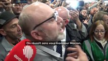 Emmanuel Macron chahuté à l'usine Renault de Maubeuge par un syndicaliste