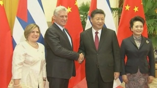 Xi y Díaz-Canel acuerdan impulsar los lazos de amistad entre China y Cuba