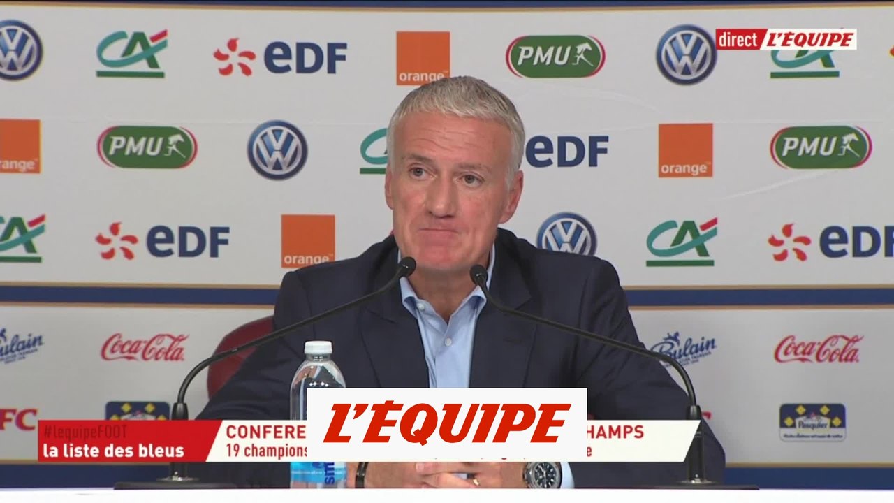Deschamps «Benjamin Mendy, une force de la nature» - Foot - Ligue des Nations - Bleus