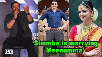 Rohit on Deepika -Ranveer Wedding: ‘Simmba is marrying Meenamma’