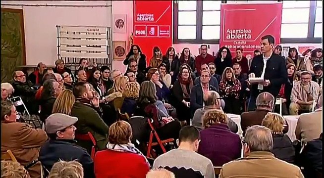 Pedro Sánchez habla de la equiparación salarial de las fuerzas y cuerpos de seguridad del Estado