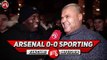 Arsenal 0-0 Sporting Lisbon | Why Can't We Create Atmosphere Like Sporting Fans! (Heavy D)