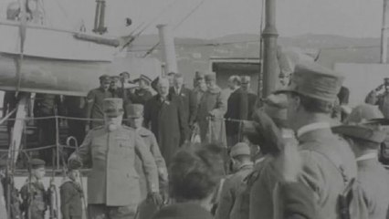 Watch: Italian king celebrates WW1 peace treaty with Austria-Hungary