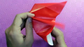 xep hinh trai tim co canh origami heart 折り紙 Loi Nguyen Origami tập 9
