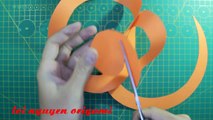 cách xếp hoa hồng bằng giấy origami | origami rose 折り紙 Loi Nguyen Origami tập 12