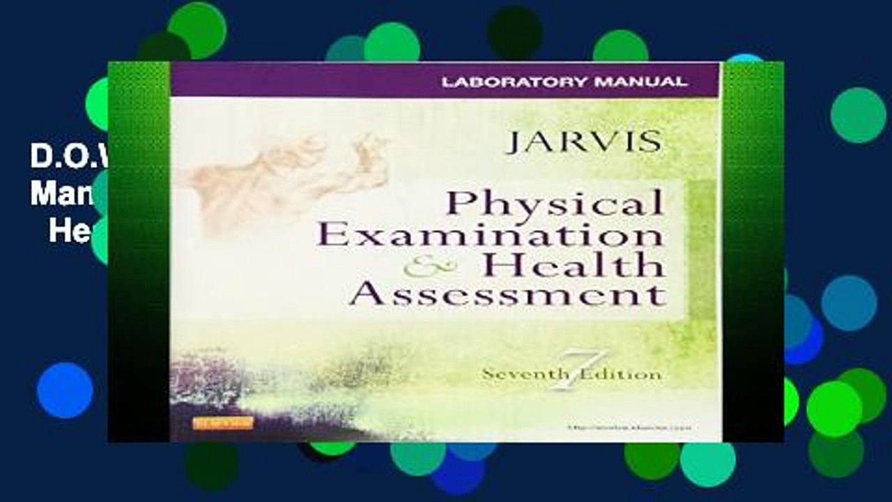 D.O.W.N.L.O.A.D [P.D.F] Laboratory Manual for Physical Examination   Health Assessment, 7e