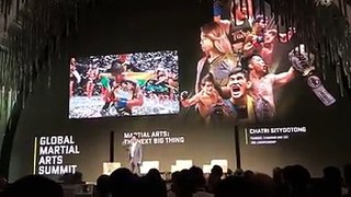 One Championship ၏ စီအီးအို Mr. Chatri Sityodtong( Founder,Chairman and CEO,One Championship ) က ျမန္မာပရိသတ္ေတြ ေအာင္လအန္ဆန္ကို အားေပးမႈႏွင့္ ပတ္သက္ၿပီး အခုလို