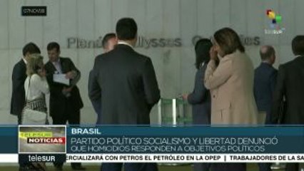 Diputados brasileños aprueban federalización del caso Marielle Franco