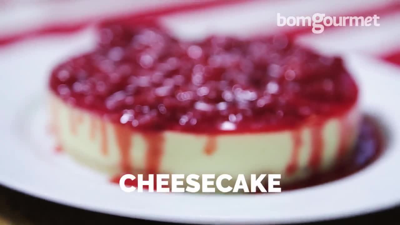 Receita de cheesecake