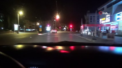 Dur ihtarına uymadı, 11 bin 868 TL ceza yedi... Kovalamaca kamerada