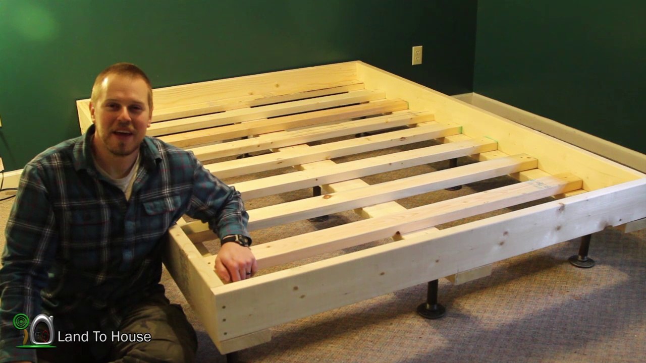 Queen Size Bed Frame DIY