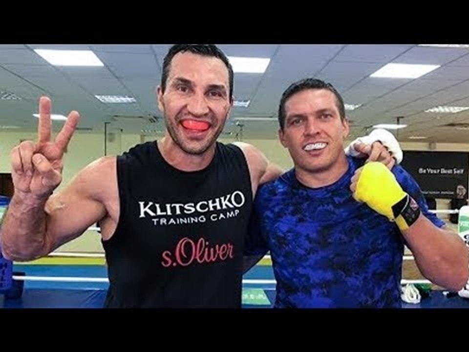 Oleksandr Usyk on SPARRING Wladimir Klitscchko & PREPARING for HEAVYWEIGHT Fights!