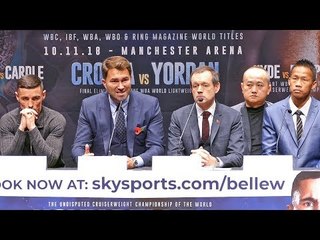 Uysk vs Bellew UNDERCARD PRESS CONFERENCE | Matchroom Boxing
