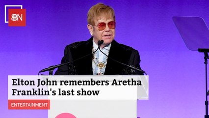 Elton John Hosted Aretha Franklin's Last Show