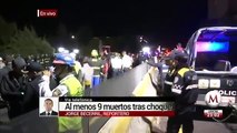 Video: Así embistió tráiler a autos en la México-Toluca