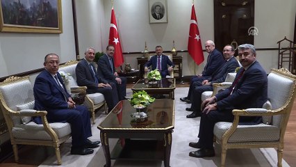 Cumhurbaşkanı Yardımcısı Oktay, TESKOMB heyetini kabul etti - ANKARA