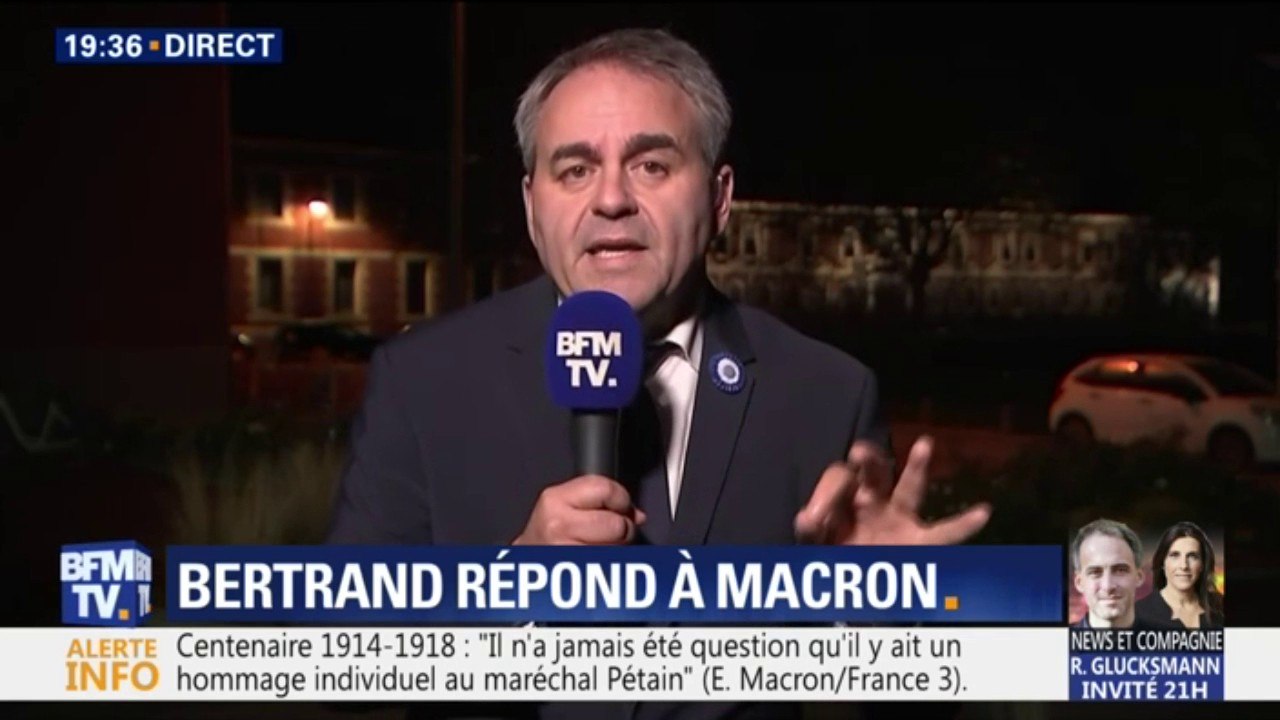 Xavier Bertrand sur le blocage du 17 novembre "C'est un mouvement qui est civique de gens qui veulent se faire entendre"
