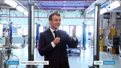Usine Renault de Maubeuge : visite chahutée pour Emmanuel Macron