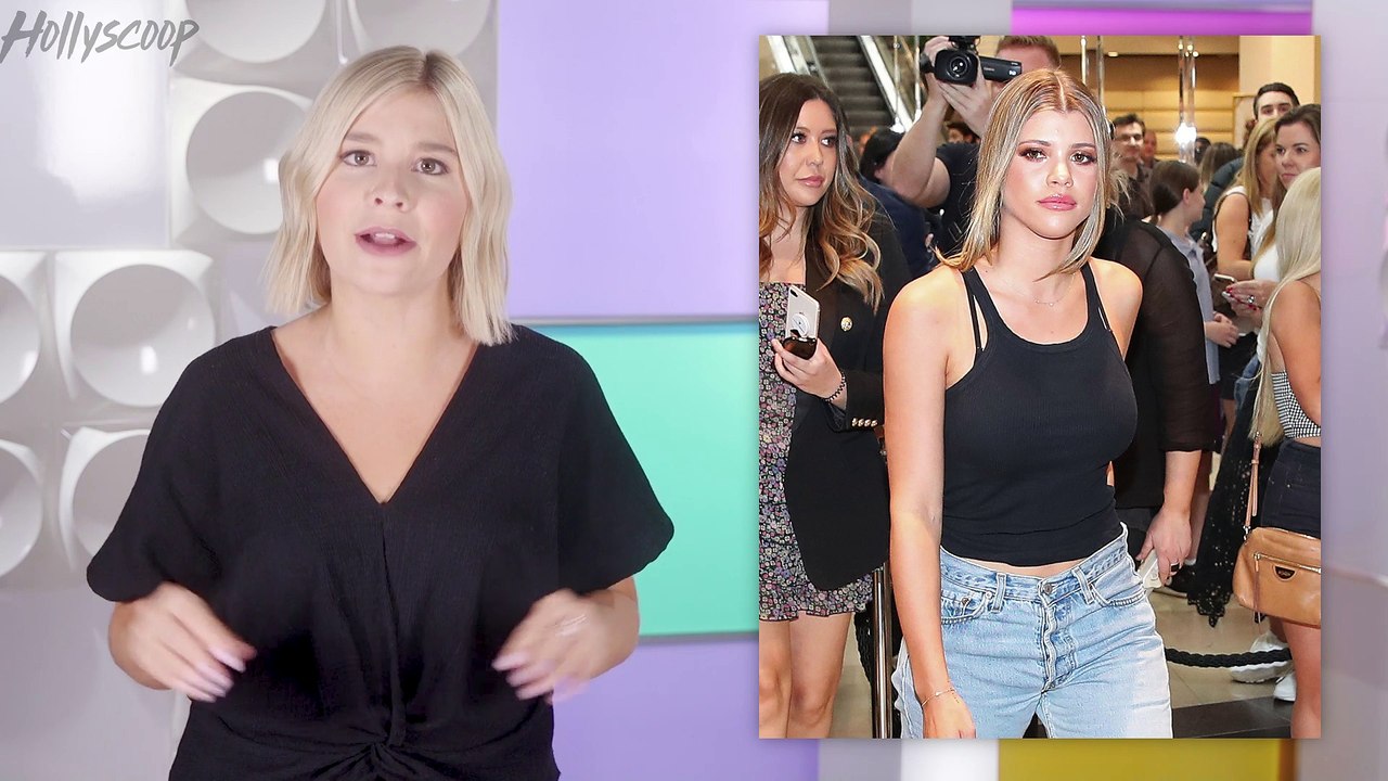 Sofia Richie Feels Much Better After Dinner Date With Kourtney Kardashian