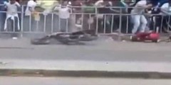 Un menor fue golpeado por un vehículo durante una carrera en el cantón Ventanas, provincia de Los Ríos